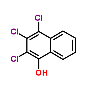 1-Naphthalenol,2,3,4-trichloro- Structure,73095-40-6Structure