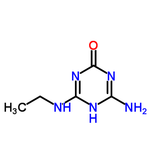 Atrazine- desisopropyl-2-hydroxy Structure,7313-54-4Structure