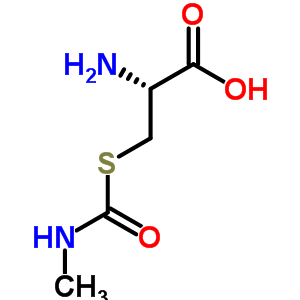 S-(n-甲基氨基甲酰)-l-半胱氨酸結(jié)構(gòu)式_7324-17-6結(jié)構(gòu)式