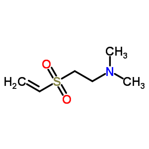 2-Ethenylsulfonyl-n,n-dimethyl-ethanamine Structure,7327-59-5Structure