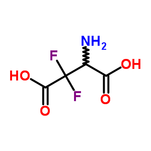 3-Amino-2,2-difluoro-butanedioic acid Structure,73395-31-0Structure