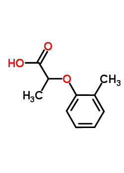 2-(2-Methylphenoxy)propanoic acid Structure,7345-21-3Structure