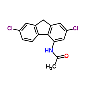 N-(2,7-dichlorofluoren-4-yl)acetamide Structure,73664-41-2Structure