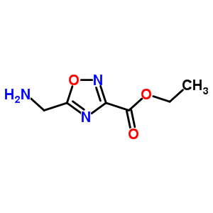 Ethyl 5-(aminomethyl)-1,2,4-oxadiazole-3-carboxylate Structure,736926-14-0Structure