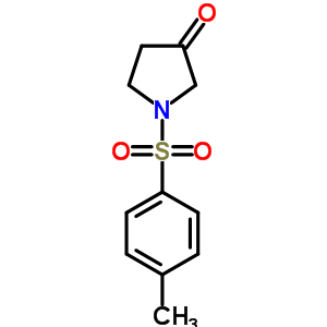 1-甲苯磺酰-3-吡咯烷酮結(jié)構(gòu)式_73696-28-3結(jié)構(gòu)式