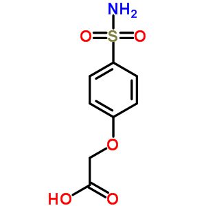 (4-磺?；?苯氧基)-乙酸結(jié)構(gòu)式_7383-14-4結(jié)構(gòu)式