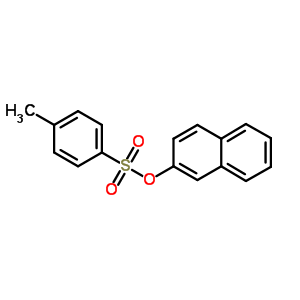 2-(4-Methylphenyl)sulfonyloxynaphthalene Structure,7385-85-5Structure