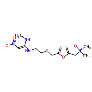 雷尼替丁-N-氧化物結(jié)構(gòu)式_73857-20-2結(jié)構(gòu)式