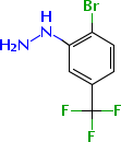 [2-Bromo-5-(trifluoromethyl)phenyl]hydrazine Structure,739361-61-6Structure