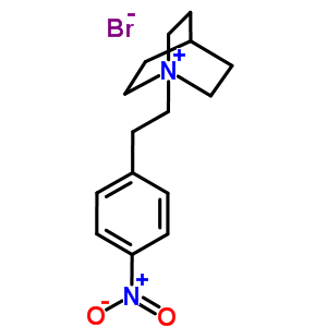 1-[2-(4-Nitrophenyl)ethyl]-1-azoniabicyclo[2.2.2]octane bromide Structure,73997-48-5Structure