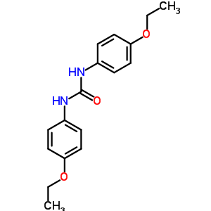 N,N-雙(4-乙氧基苯基)-脲結構式_740-80-7結構式