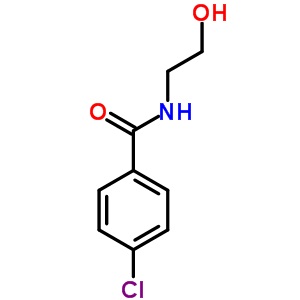 4-Chloro-n-(2-hydroxyethyl)benzamide Structure,7400-54-6Structure