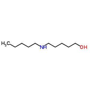 5-(Pentylamino)pentan-1-ol Structure,7402-24-6Structure