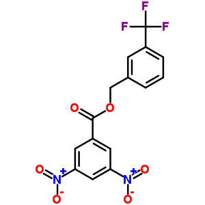 Benzenemethanol,3-(trifluoromethyl)-, 1-(3,5-dinitrobenzoate) Structure,7402-84-8Structure