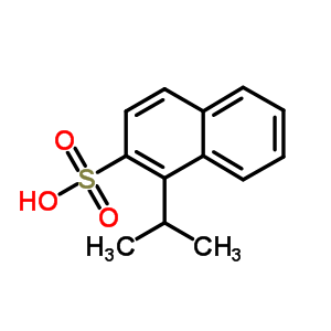 2-Naphthalenesulfonicacid, 1-(1-methylethyl)-, sodium salt Structure,7403-47-6Structure