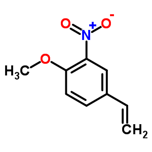 4-Ethenyl-1-methoxy-2-nitro-benzene Structure,7403-69-2Structure