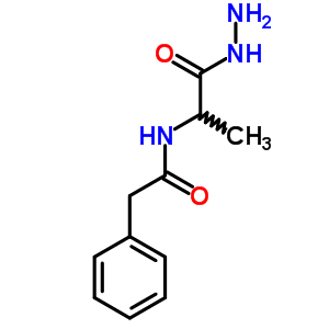 N-[1-(hydrazinecarbonyl)ethyl]-2-phenyl-acetamide Structure,7403-73-8Structure