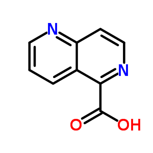 1,6-Naphthyridine-5-carboxylic acid Structure,74048-24-1Structure