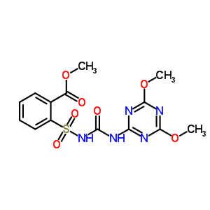 Desmethyl methoxy metsulfuron-methyl Structure,74223-63-5Structure