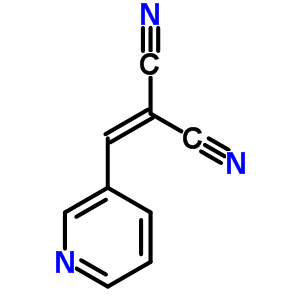 Propanedinitrile, (3-pyridinylmethylene)-(9ci) Structure,7424-56-8Structure