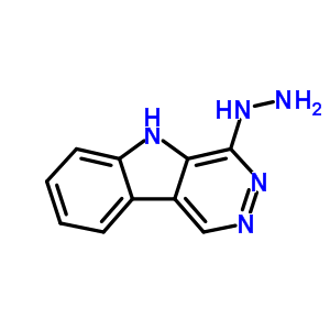 3,5-Dihydro-4h-pyridazino(4,5-b)indol-4-one hydrazone Structure,74377-94-9Structure