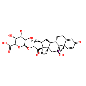 Betamethasone beta-d-glucuronide Structure,744161-79-3Structure