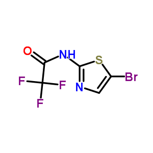 N-(5-bromo-1,3-thiazol-2-yl)-2,2,2-trifluoroacetamide Structure,745053-65-0Structure