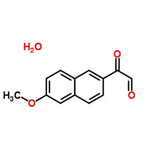 6-Methoxy-2-naphthylglyoxal hydrate Structure,745783-88-4Structure