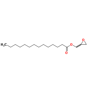 Glycidyl myristate Structure,7460-80-2Structure