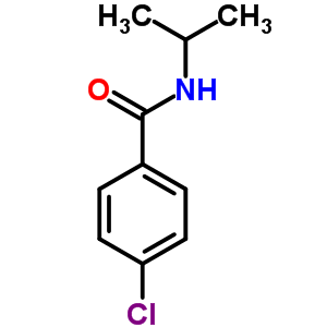 Benzamide, 4-chloro-n-(1-methylethyl)- Structure,7461-41-8Structure