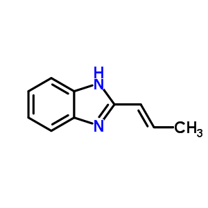 1H-benzimidazole,2-(1-propenyl)-(9ci) Structure,7464-22-4Structure