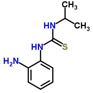 3-(2-Aminophenyl)-1-propan-2-yl-thiourea Structure,7465-08-9Structure