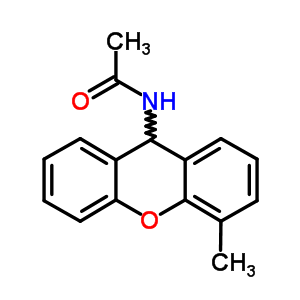 N-(4-methyl-9h-xanthen-9-yl)acetamide Structure,7467-19-8Structure