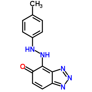 4-[2-(4-Methylphenyl)hydrazinyl]benzotriazol-5-one Structure,7467-28-9Structure