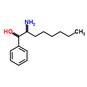 2-Amino-1-phenyl-octan-1-ol Structure,7467-55-2Structure