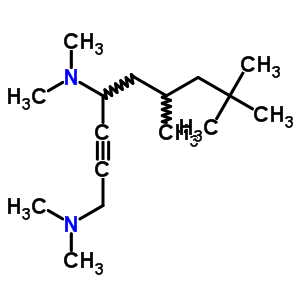 2-Nonyne-1,4-diamine,n1,n1,n4,n4,6,8,8-heptamethyl- Structure,7467-62-1Structure