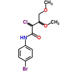 N-(4-bromophenyl)-2-chloro-3,4-dimethoxy-butanamide Structure,7468-07-7Structure