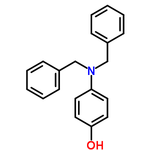 4-(Dibenzylamino)phenol Structure,7468-99-7Structure