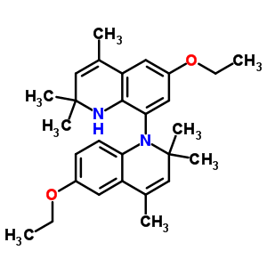 乙氧基喹啉二聚體結構式_74681-77-9結構式