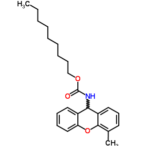 Nonyl n-(4-methyl-9h-xanthen-9-yl)carbamate Structure,7473-63-4Structure