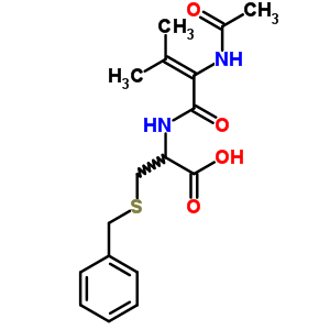 (9CI)-N-(N-乙?；?2,3-二脫氫纈氨酰)-S-(苯基甲基)-L-半胱氨酸結(jié)構(gòu)式_7474-77-3結(jié)構(gòu)式