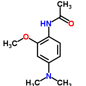 Acetamide,n-[4-(dimethylamino)-2-methoxyphenyl]- Structure,7475-00-5Structure