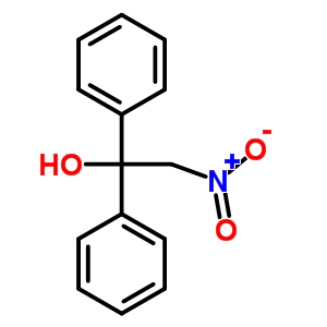 2-Nitro-1,1-diphenyl-ethanol Structure,7475-15-2Structure