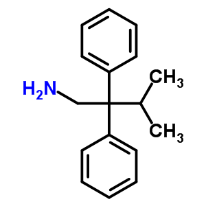 3-Methyl-2,2-diphenyl-butan-1-amine Structure,7475-70-9Structure