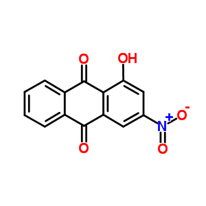 9,10-Anthracenedione,1-hydroxy-3-nitro- Structure,7477-58-9Structure