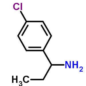 1-(4-Chlorophenyl)propan-1-amine Structure,74788-46-8Structure