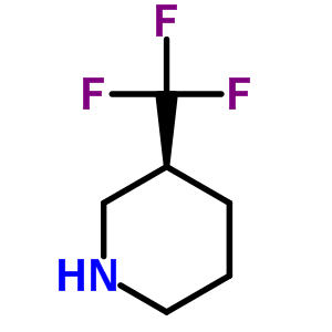 Piperidine, 3-(trifluoromethyl)-, (3s)-(9ci) Structure,749208-62-6Structure