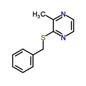 2-Benzylsulfanyl-3-methyl-pyrazine Structure,74990-49-1Structure