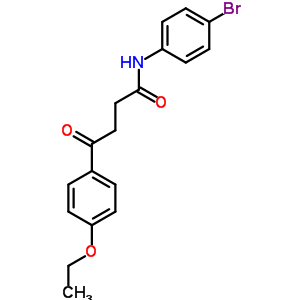 N-(4-bromophenyl)-4-(4-ethoxyphenyl)-4-oxo-butanamide Structure,7500-10-9Structure