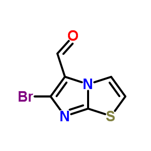 6-Bromo-imidazo[2,1-b]thiazole-5-carboxaldehyde Structure,75001-32-0Structure